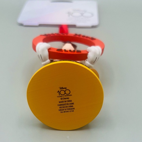 DISNEY 100th Anniversary The Mickey Mouse Club Holiday Ornament 2023 Limited NEW - Picture 6 of 6